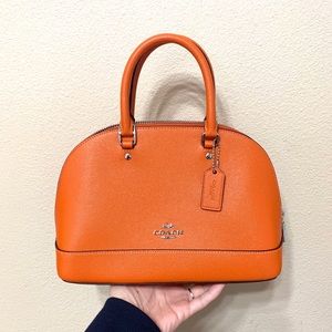 Coach Crossgrain Mini Sierra Satchel Crossbody Bag